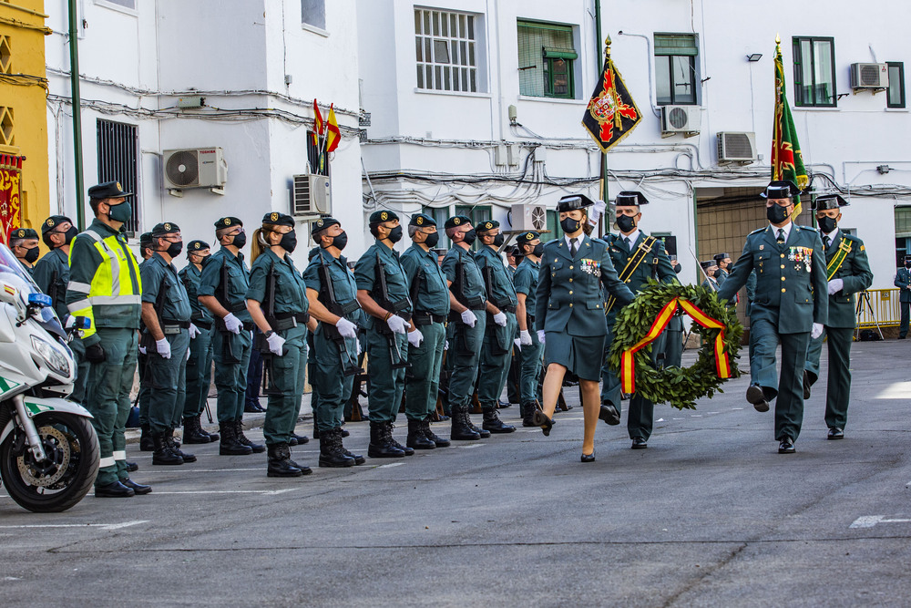 celebración de la Virgen del Pilar patrona de la Guardia Civil, entrega de medallas en la Comandancia de la Guardia Civil, dÁ­a de la Guardia Civil