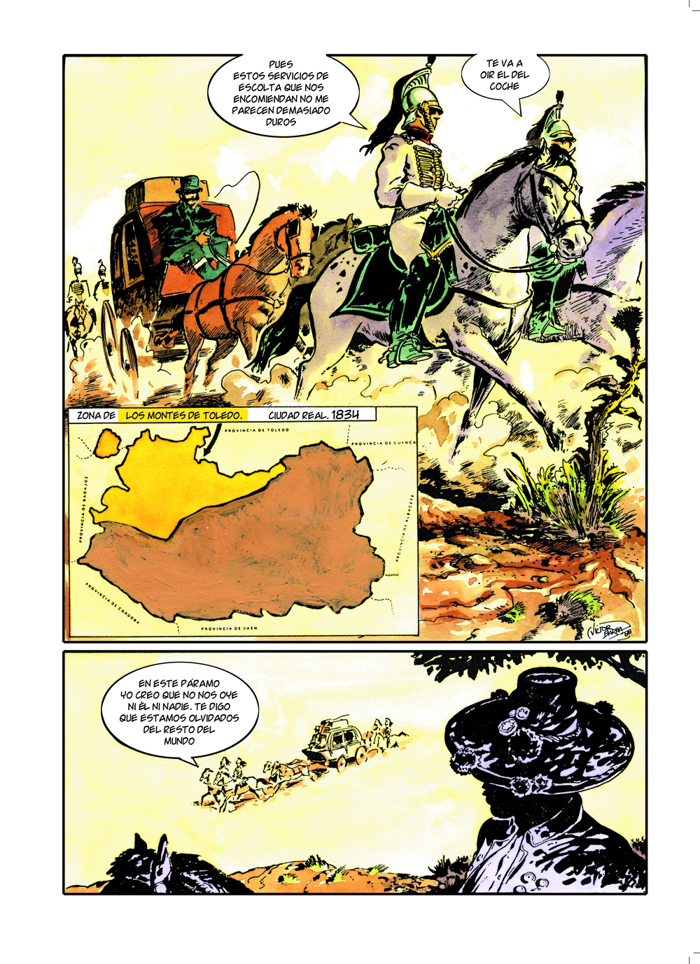 Un historia de Ciudad Real en cómic como el Guadiana