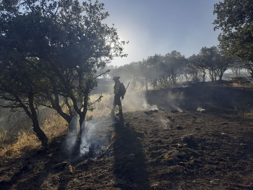 Almadén y Corral, los más afectados por el fuego