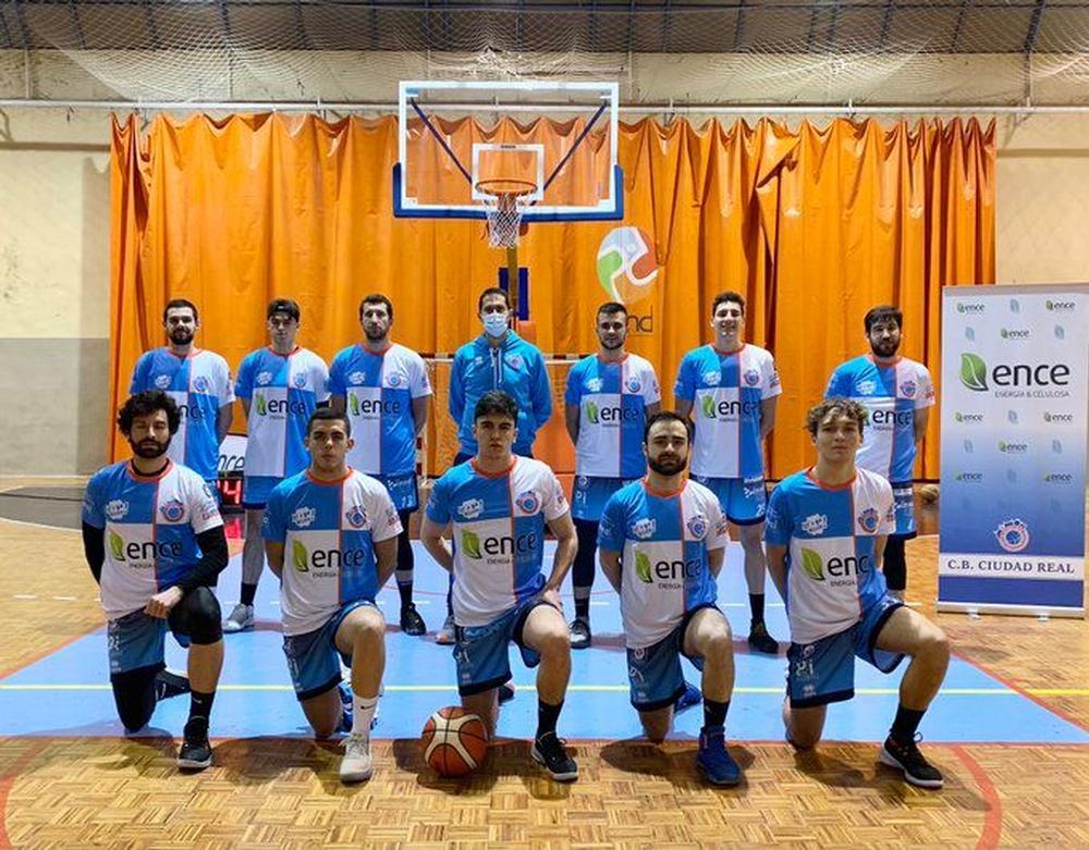 Plantilla masculina del CB Ciudad Real.