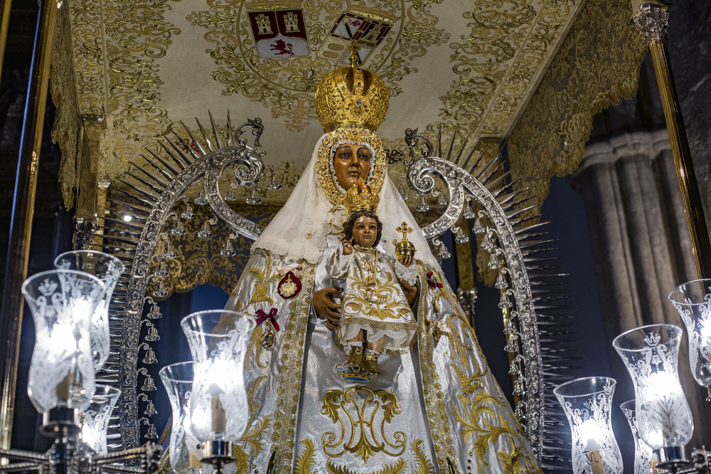 bajada de la Virgen del Prado de Ciudad Real , feria de Agosto  / RUEDA VILLAVERDE