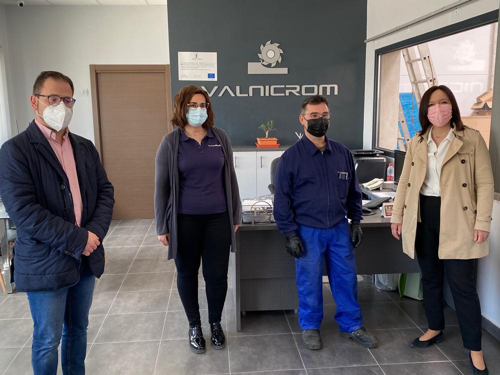 Melchor felicita a empresa Valnicrom, puntera en España