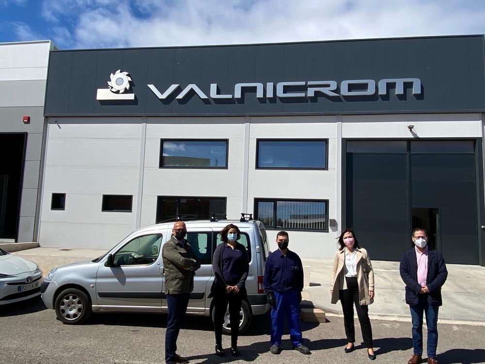 Melchor felicita a empresa Valnicrom, puntera en España