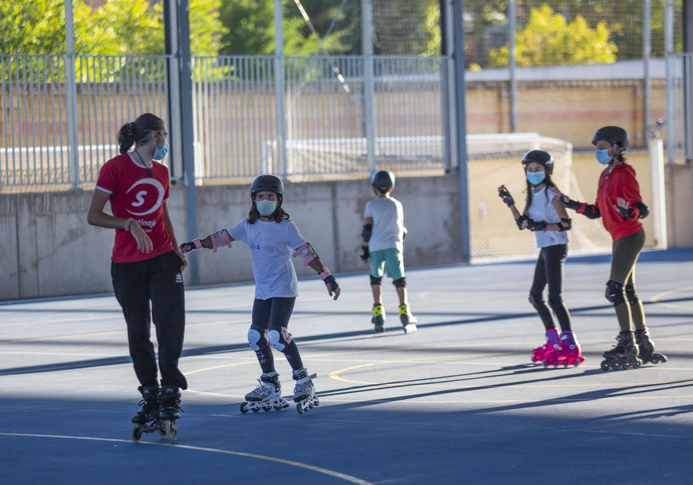 El patinaje es una de las escuelas que más ha crecido en participación.