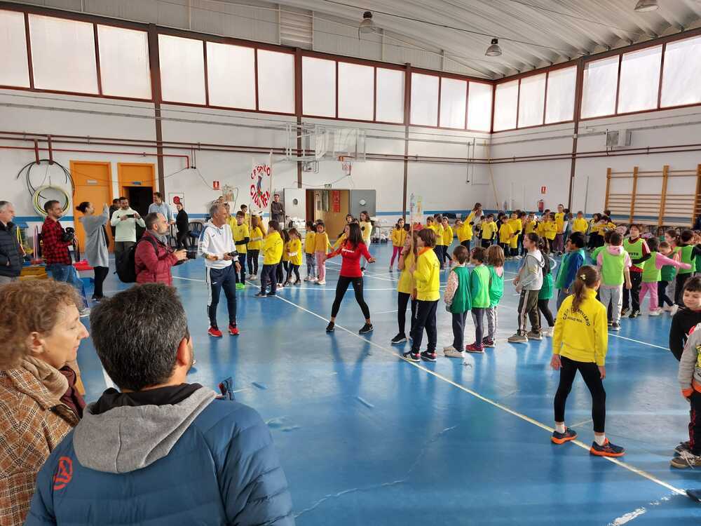 Escolares de Ciudad Real homenajean a Gemma Arenas