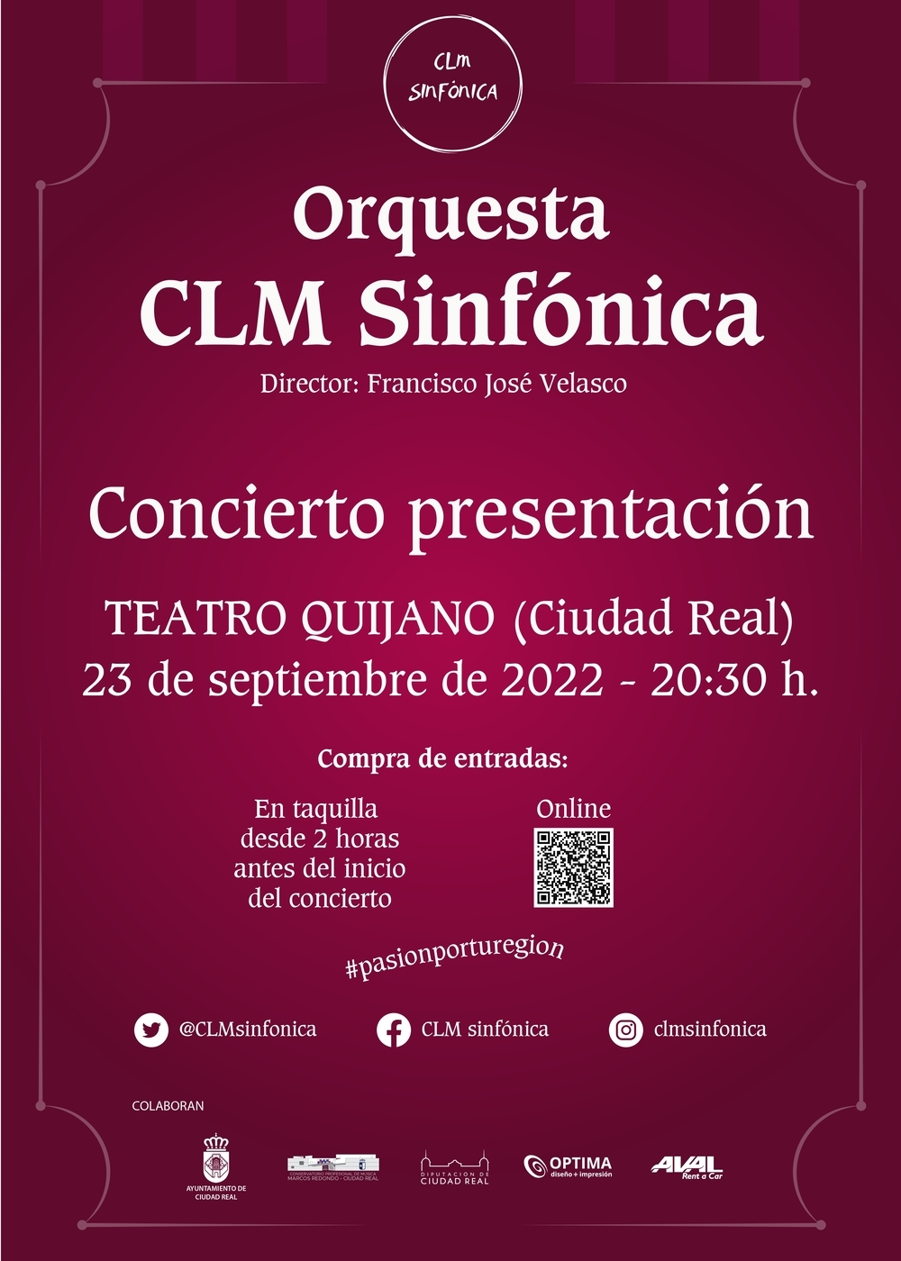 La Orquesta Sinfónica de CLM se estrenará en Ciudad Real 
