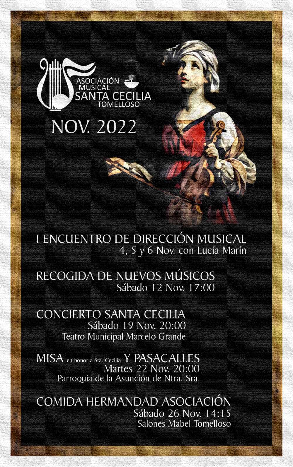 La Asociación Santa Cecilia prepara su concierto