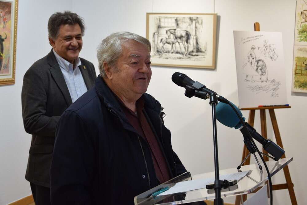 La Peña Taurina reúne la obra del pintor López Canito 