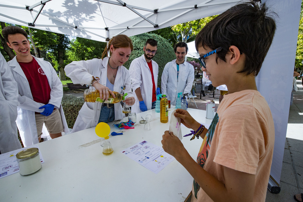 El parque de Gasset se convierte en Casa de la Ciencia para ce