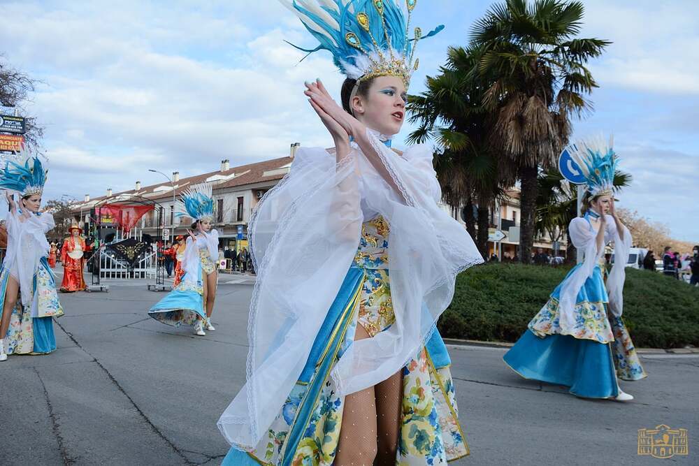 Burleta triunfa en el desfile de Tomelloso