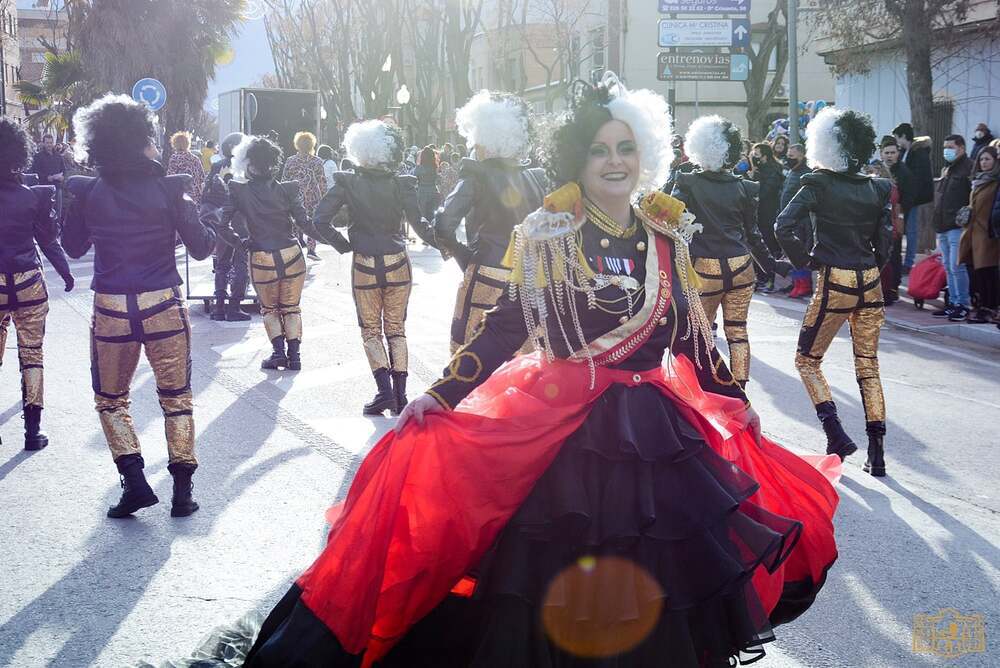 Burleta triunfa en el desfile de Tomelloso