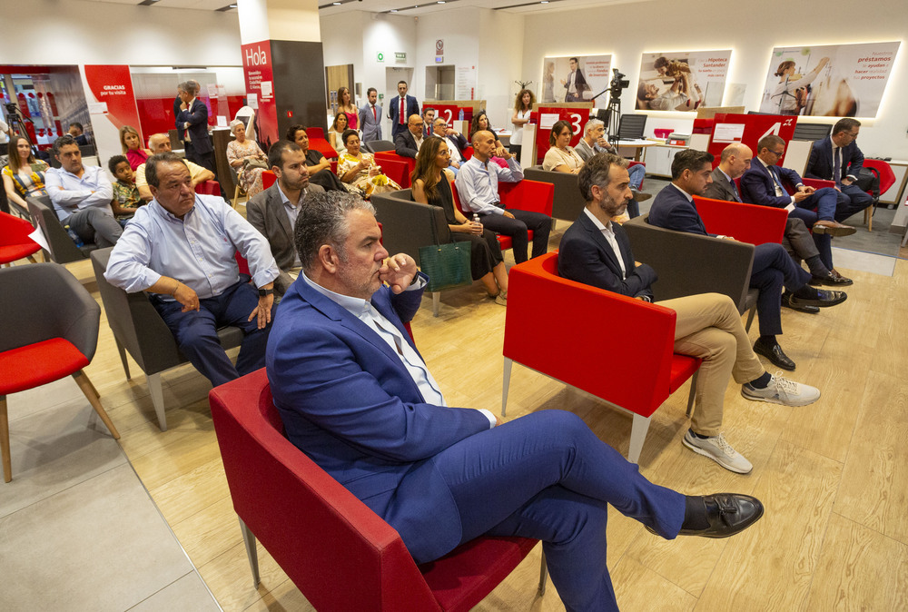 La entrega de premios se celebró en la oficina central de Banco Santander en Ciudad Real.