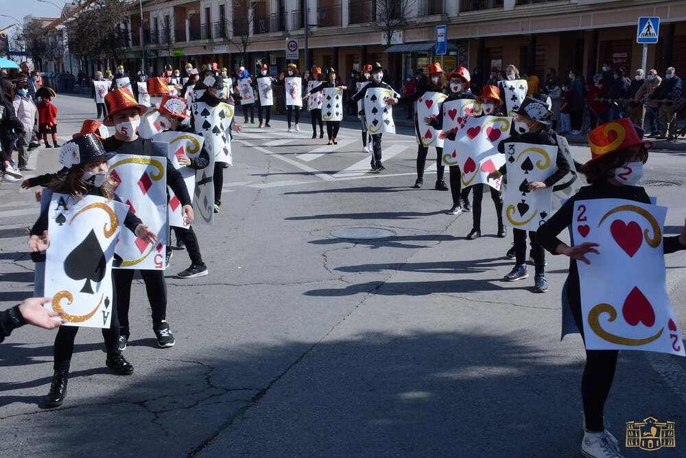 Los escolares ponen color al Carnaval de Tomelloso