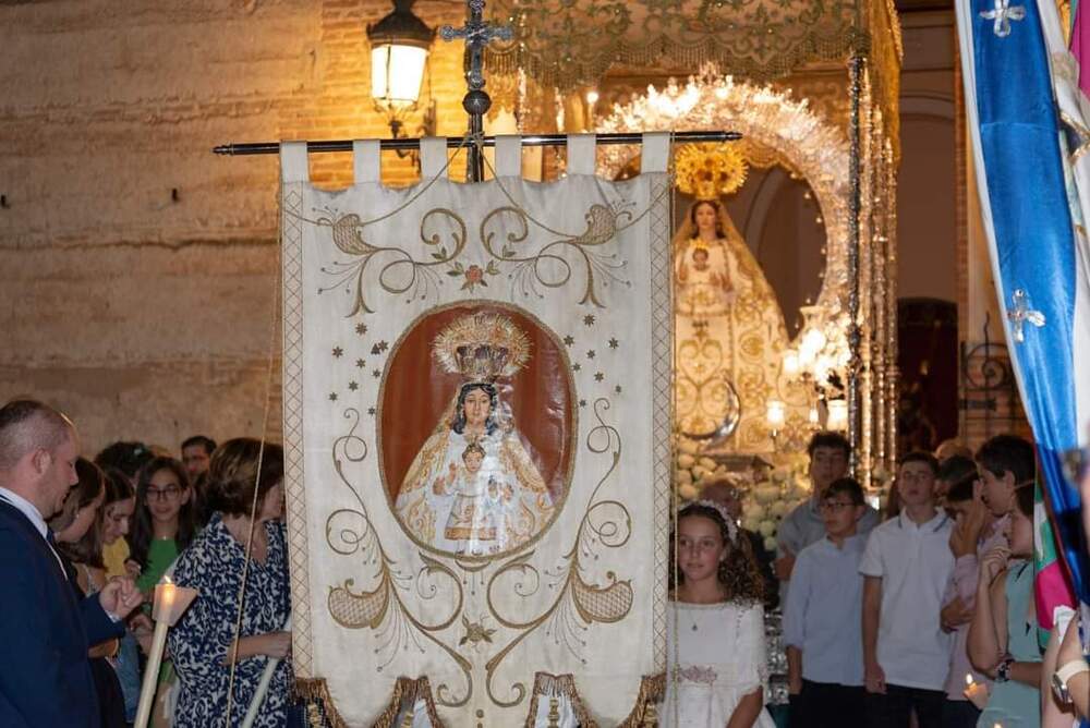 La Virgen de la Estrella vuelve a procesionar dos años después