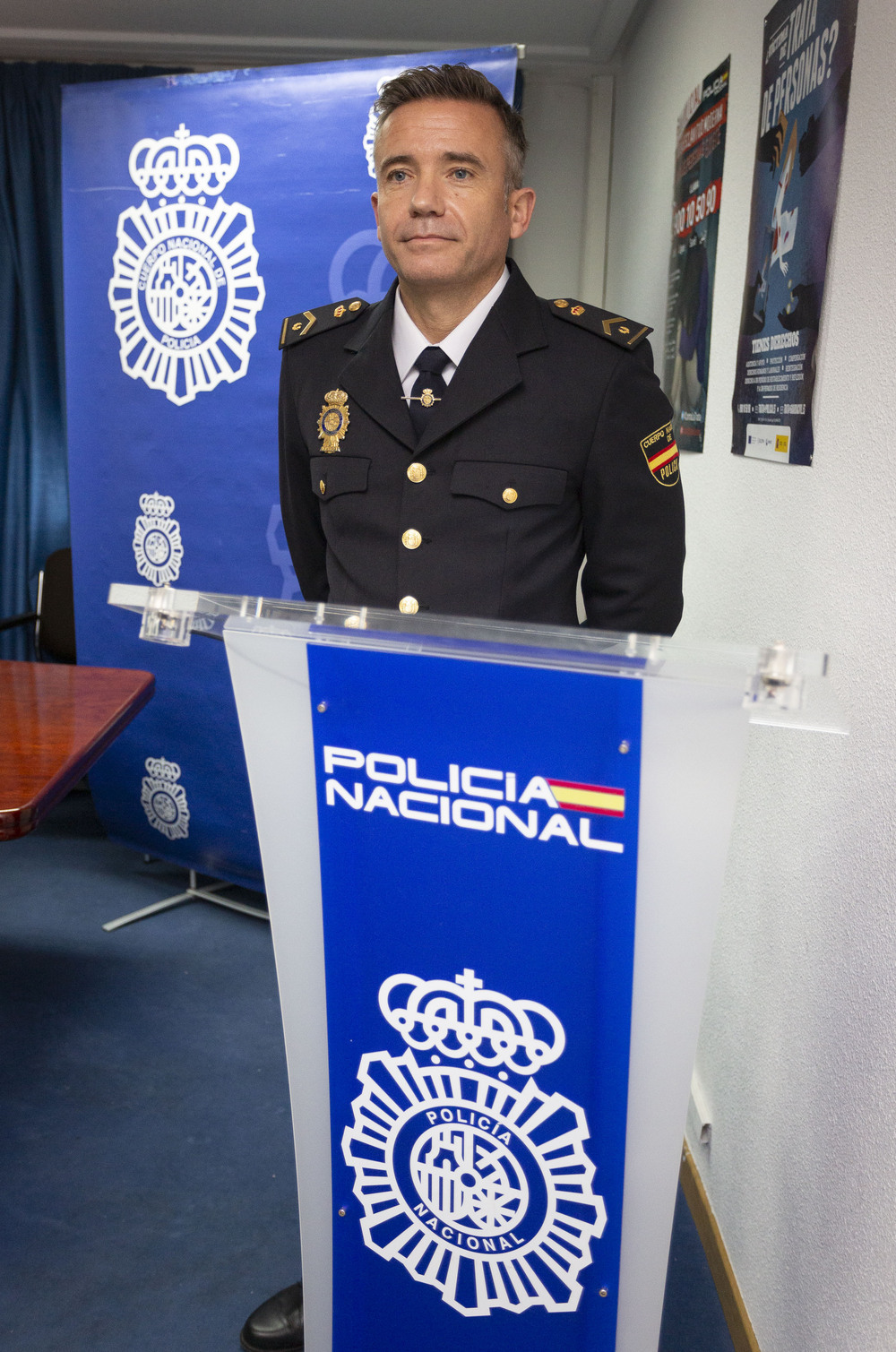 El subinspector de Policía Científica Alberto Peinó
