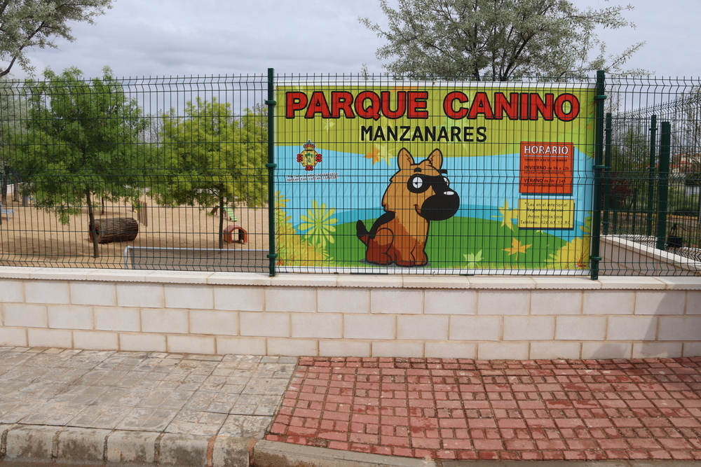 Manzanares abre el segundo parque canino 