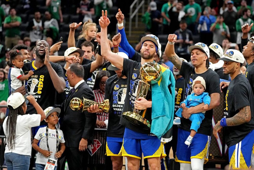 NBA: Finals-Golden State Warriors at Boston Celtics  / KYLE TERADA