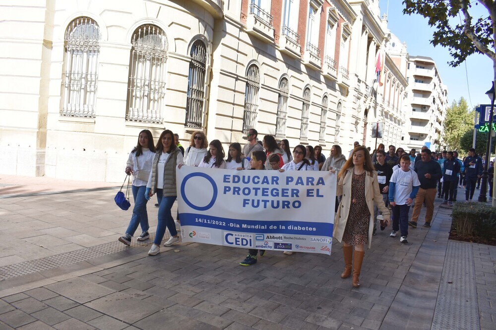 Marcha para sensibilizar sobre la diabetes en Ciudad Real