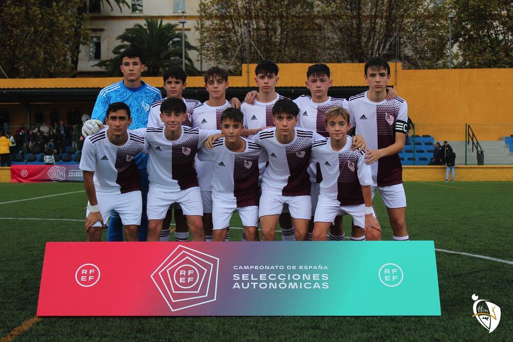 Once inicial que ha presentado la selección sub 14 de Castilla-La Mancha.