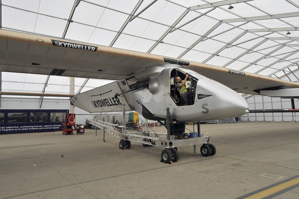 Skydweller assemblera bientôt son avion solaire à Valdepeñas