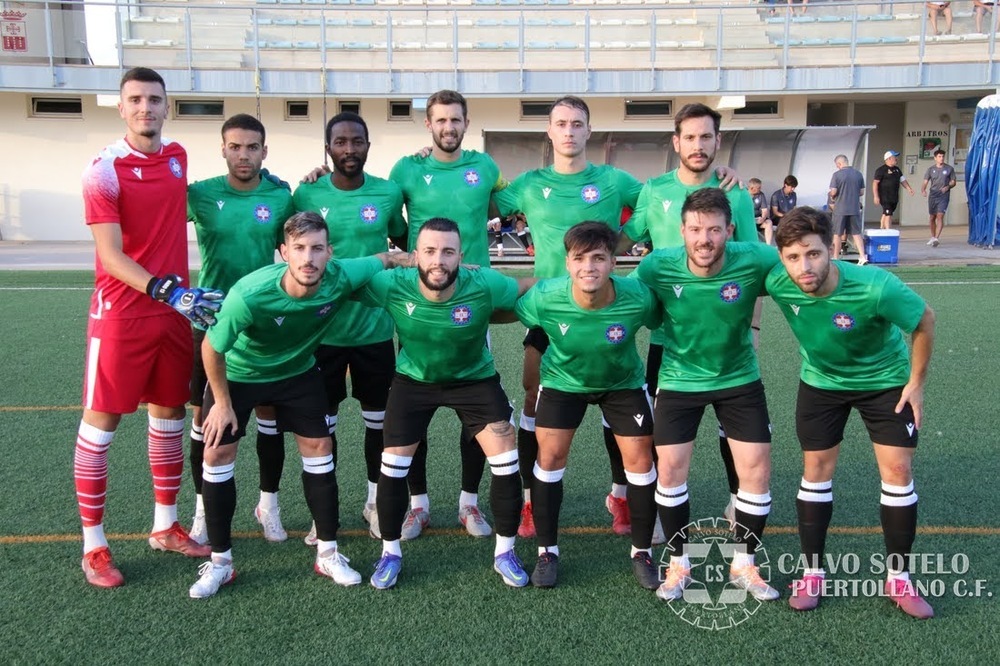 Once inicial que presentó el Calvo Sotelo.