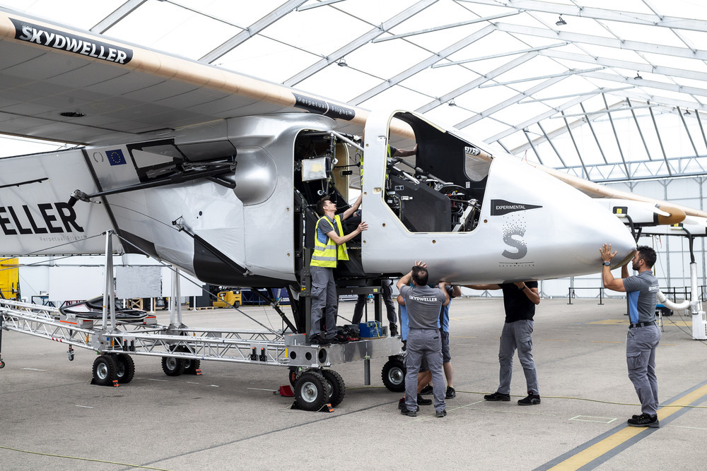 Skydweller assemblera bientôt son avion solaire à Valdepeñas
