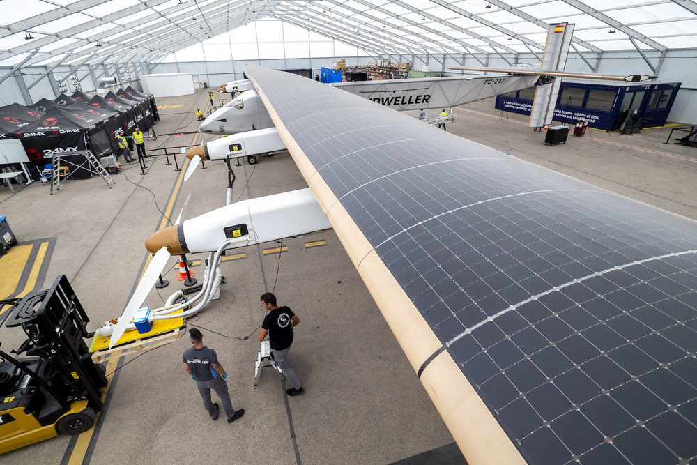 Skydweller ensamblará en breve en Valdepeñas su avión solar