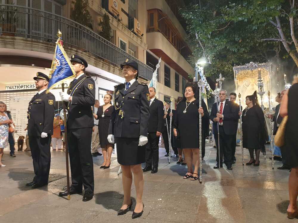 La Policía Nacional da escolta a la Patrona de Ciudad Real