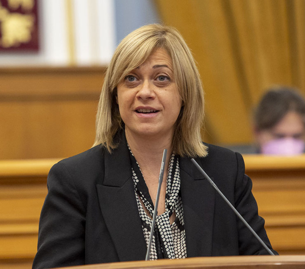 Carmen Picazo, presidenta de Ciudadanos en las Cortes