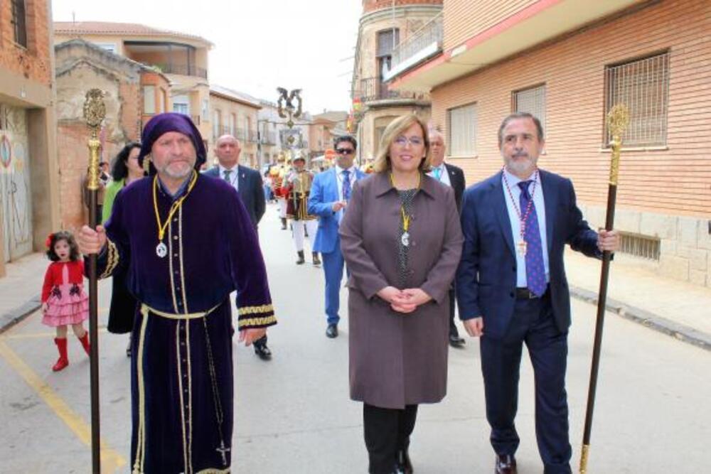 Carmen Olmedo asiste al prendimiento en Aldea del Rey