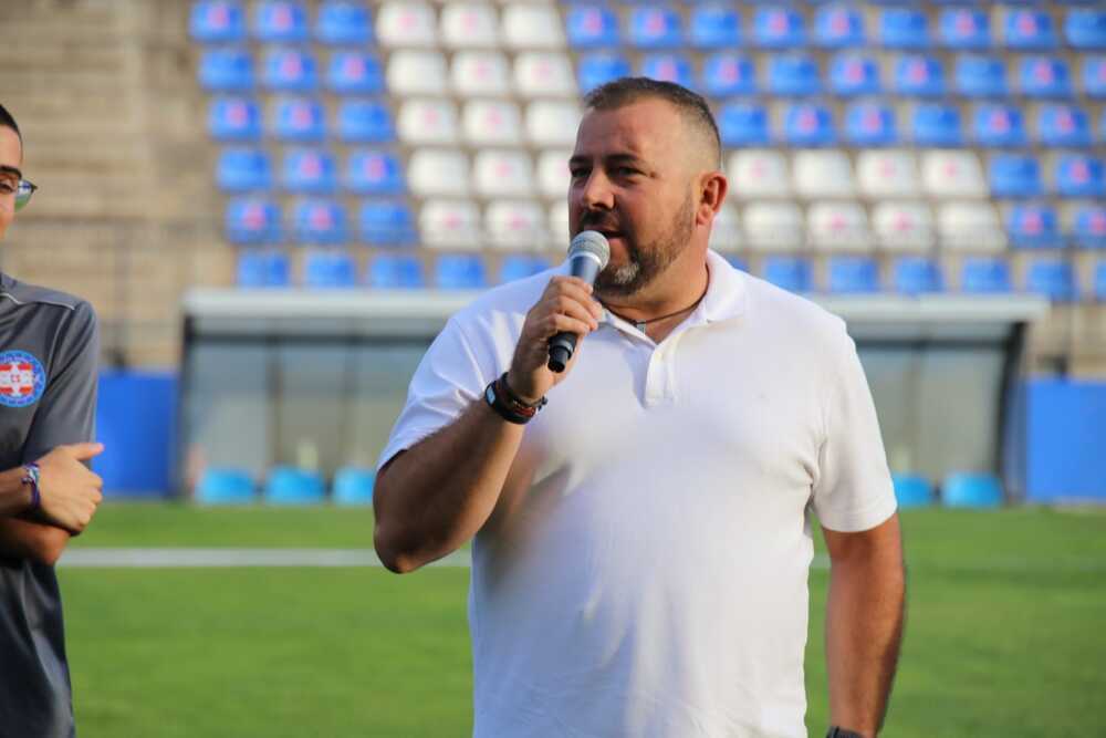 Darío, director deportivo del club.