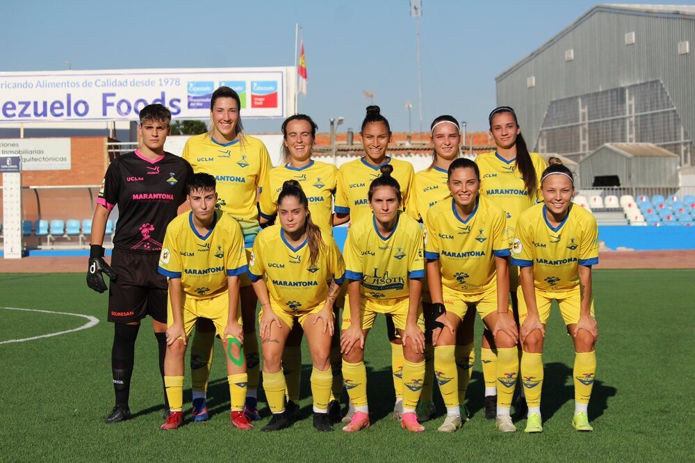 Once inicial que presentó el FF La Solana.