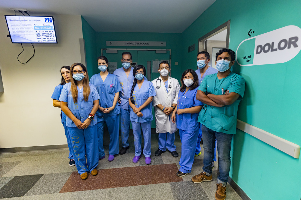 Unidad del Dolor, equipo de la Unidad del Dolor del hospital General de Ciudad Real  / RUEDA VILLAVERDE