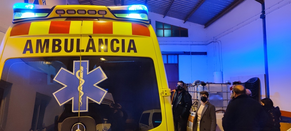 Ambulancia adquirida en Socuéllamos para Protección Civil
