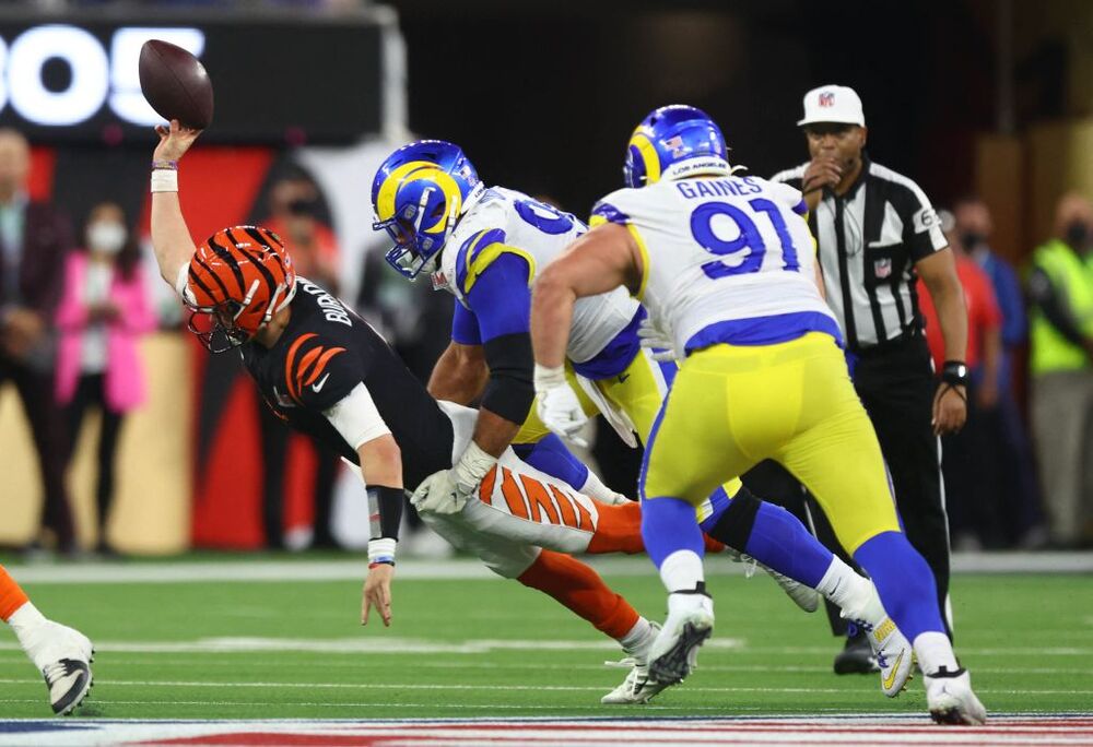 NFL: Super Bowl LVI-Los Angeles Rams at Cincinnati Bengals  / MARK J. REBILAS