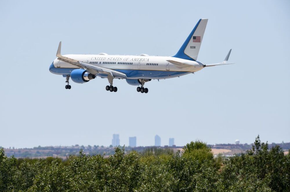 Joe Biden llega a Madrid para participar en la Cumbre de la OTAN  / GUSTAVO VALIENTE