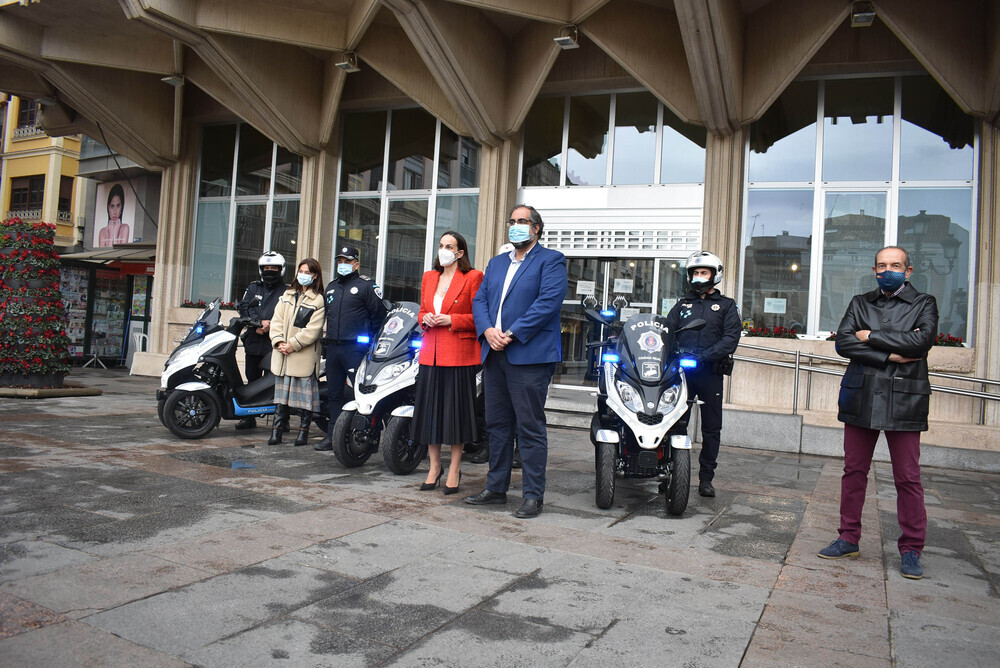 La Policía Local incorpora tres nuevas motocicletas
