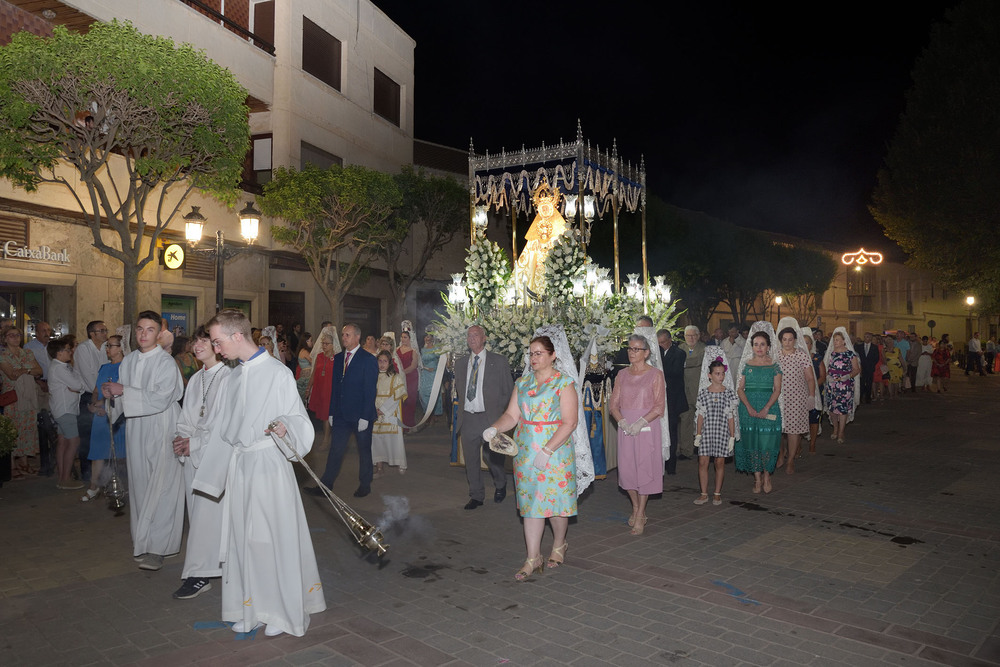Virgen de Peñarroya volvió a desfilar en Argamasilla de Alba
