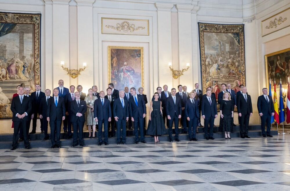 El Palacio Real acoge la cena con más mandatarios de su historia