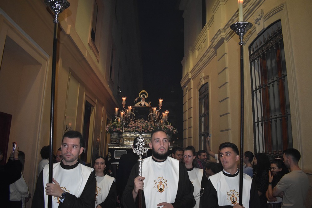 Santa Teresa procesiona por las calles de Ciudad Real