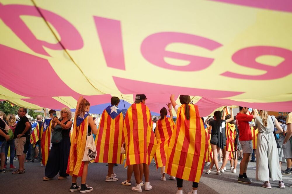 La Diada reúne a 150.000 manifestantes