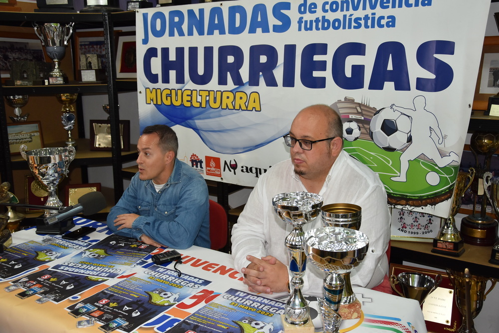 Diego Rodríguez (izquierda) y Juan Pablo Trujillo, en la presentación.