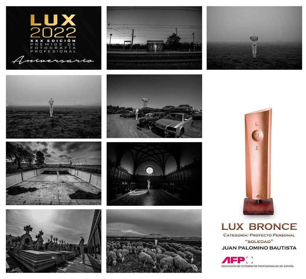Fotógrafo almagreño Juan Palomino, premio Lux Bronce