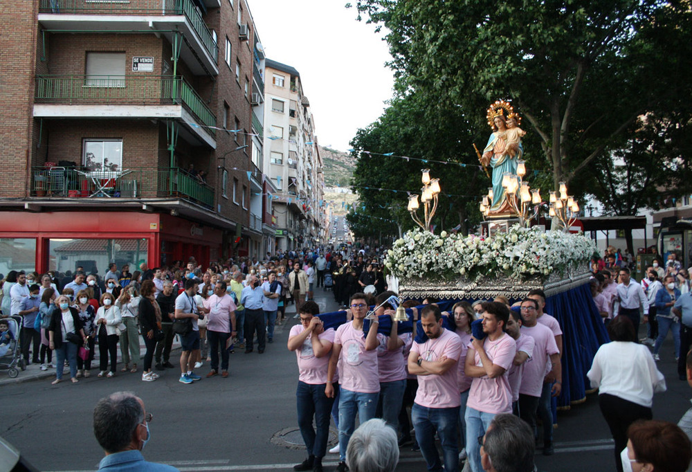 Puertollano se reencuentra con devoción de María Auxiliadora