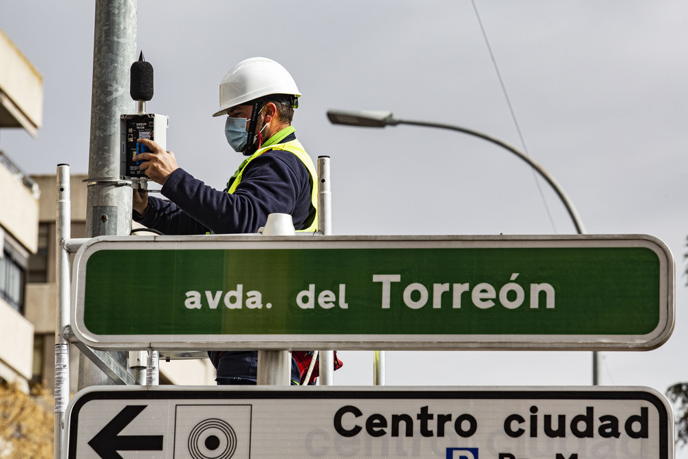 Doce sonómetros controlarán al minuto el ruido del Torreón