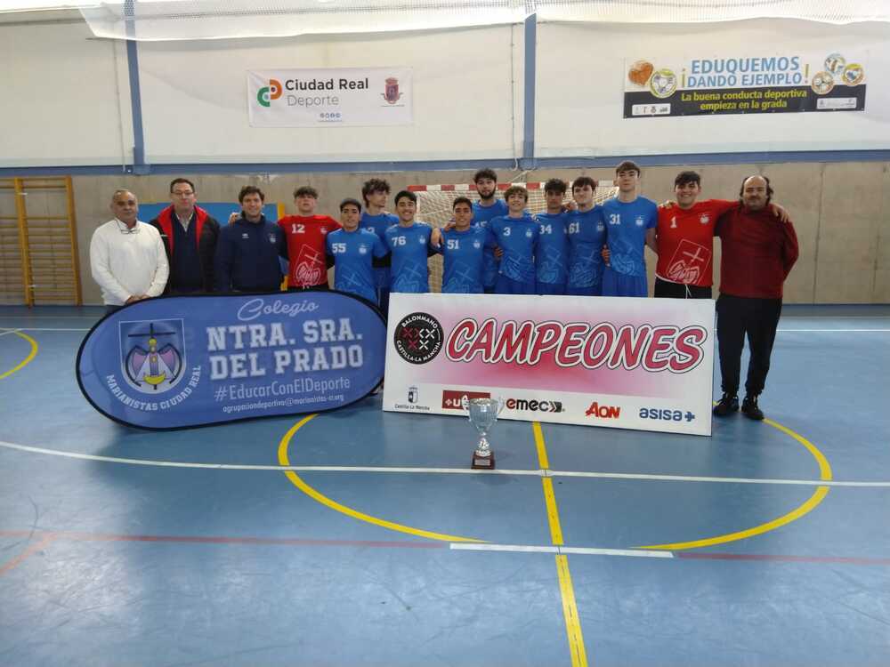 Plantilla del conjunto juvenil masculino de Prado Marianistas.