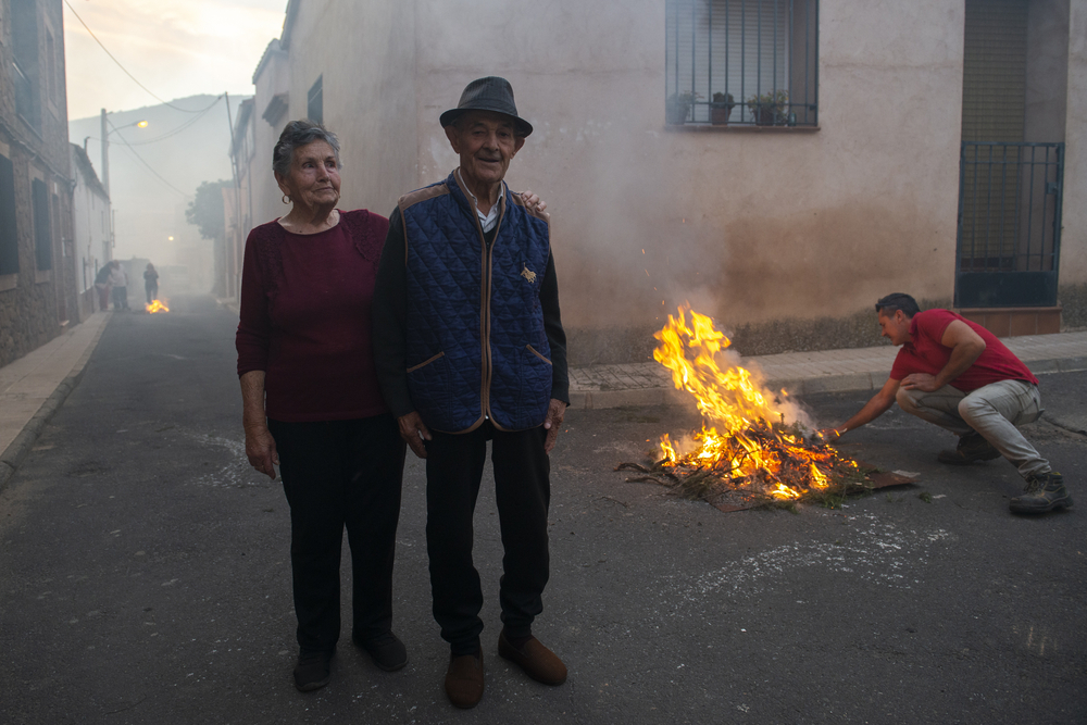 Vecinos de Fontanarejo participaron en esta ancestral tradición.