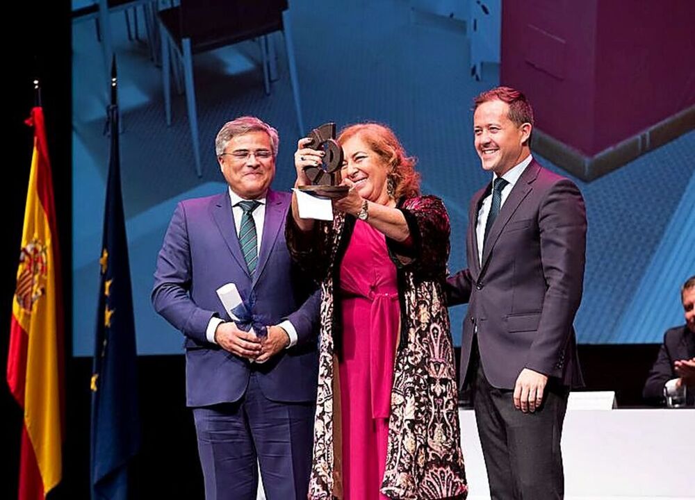 Katherina Koutsourais Marcos, de la Agencia Tangente, premiada por Toledo