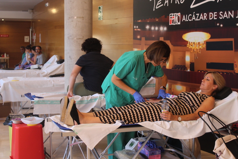 La comarca de La Mancha responde en la donación de sangre