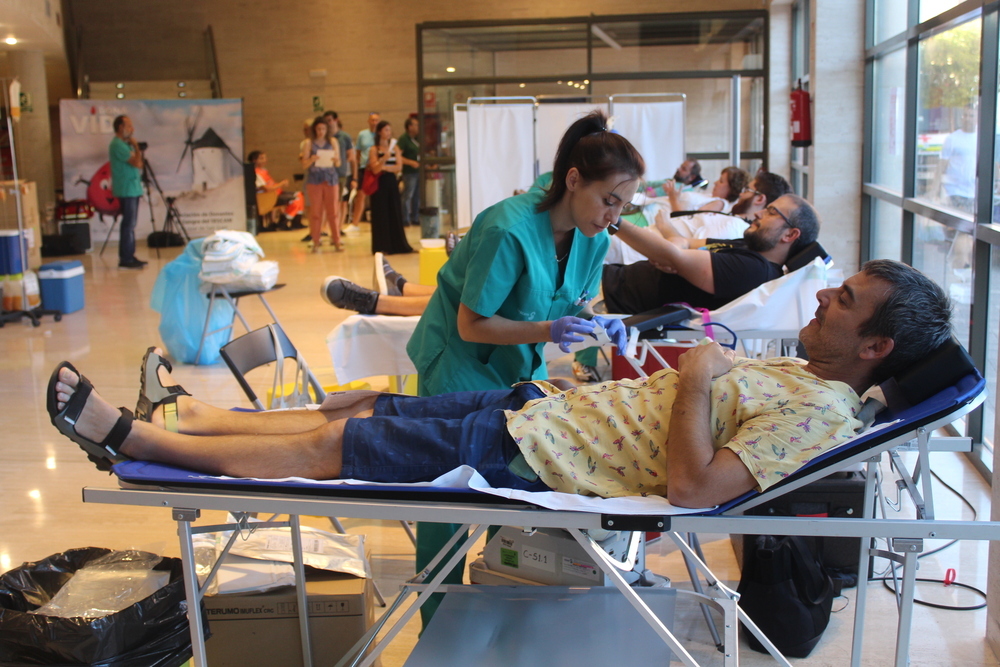La comarca de La Mancha responde en la donación de sangre